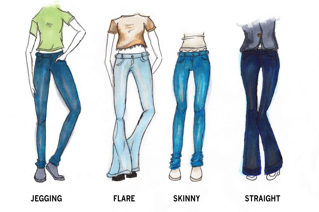 Jeans are an American classic, and this is a guise to finding the perfect fit for you. Credit: Lucy Knowles/The Foothill Dragon Press