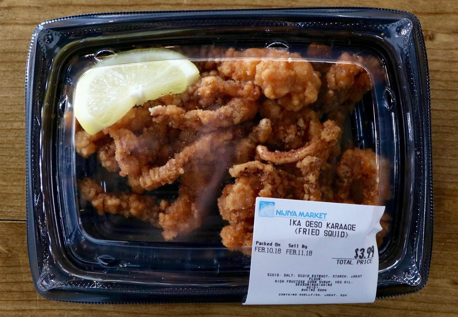 Karaage is a seasoned fried squid. Credit: Abigail Massar / The Foothill Dragon Press