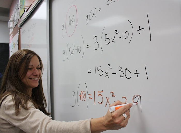 Foothill staff member Cathy Gaspard takes leave from her position as a math teacher to focus on her PhD. Credit: Anaika Miller/ The Foothill Dragon Press.