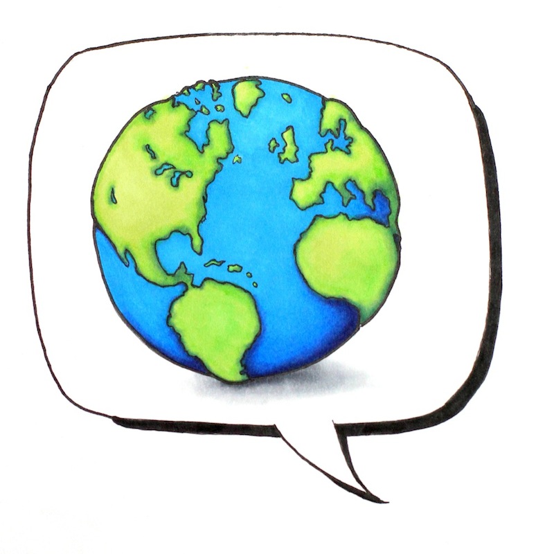 If each of us learned just one foreign language, we could communicate with so many more people around the world. Credit: Claire Stockdill/The Foothill Dragon Press