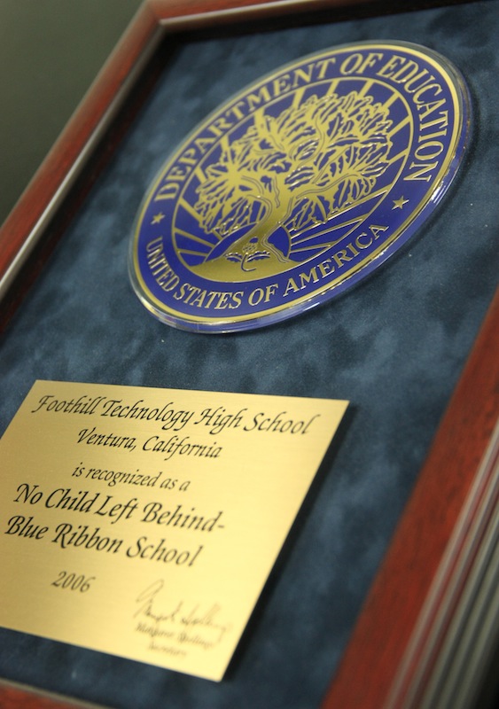 Foothill was nominated for a National Blue Ribbon award. It is the second time the school has received the honor. Credit: Aysen Tan/The Foothill Dragon Press