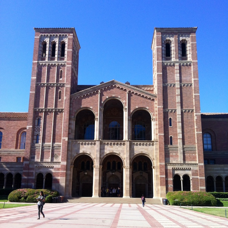 Royce Hall, one of the most notable landmarks of my soon-to-be home. Credit: Anaika Miller/The Foothill Dragon Press