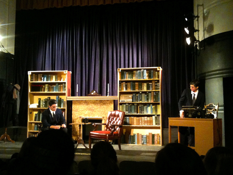 The Ventura High School Drama Department performs their rendition of Agatha Christie's "Witness for the Prosecution." Credit: Kirsten Wiltjer/The Foothill Dragon Press
