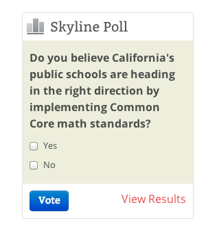 Common Core Math Poll – The Foothill Dragon Press