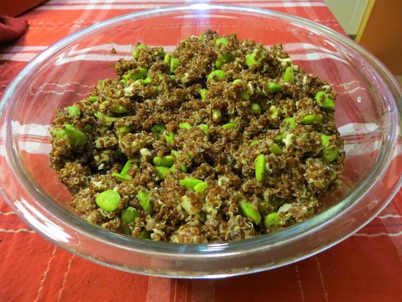 This quinoa feta salad is sure to satisfy anyones healthy cravings. Credit: Kienna Kulzer/The Foothill Dragon Press