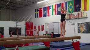 Kasie Spencer, Gymnast
