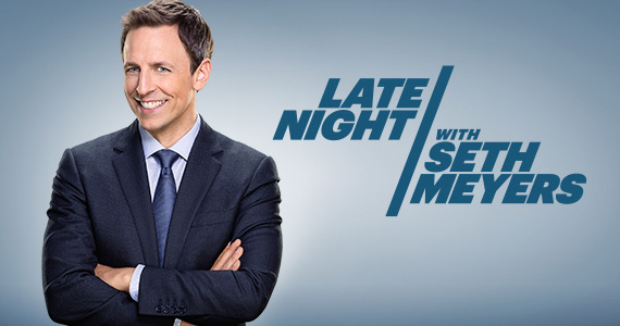 "Late Night with Seth Meyers" had a shaky start because of Meyers' background in SNL's Weekend Update, but he does show promise. Credit: NBC Studios