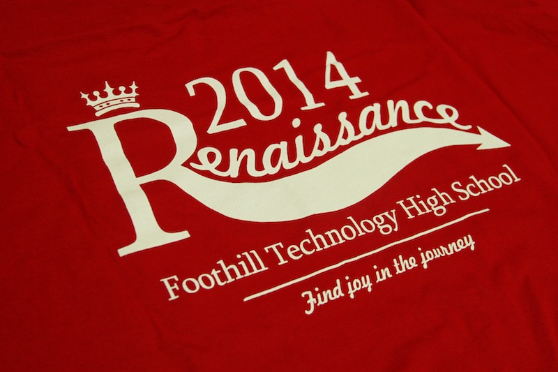 New Renaissance shirts will be distributed tomorrow at lunch. Credit: Aysen Tan/ The Foothill Dragon Press