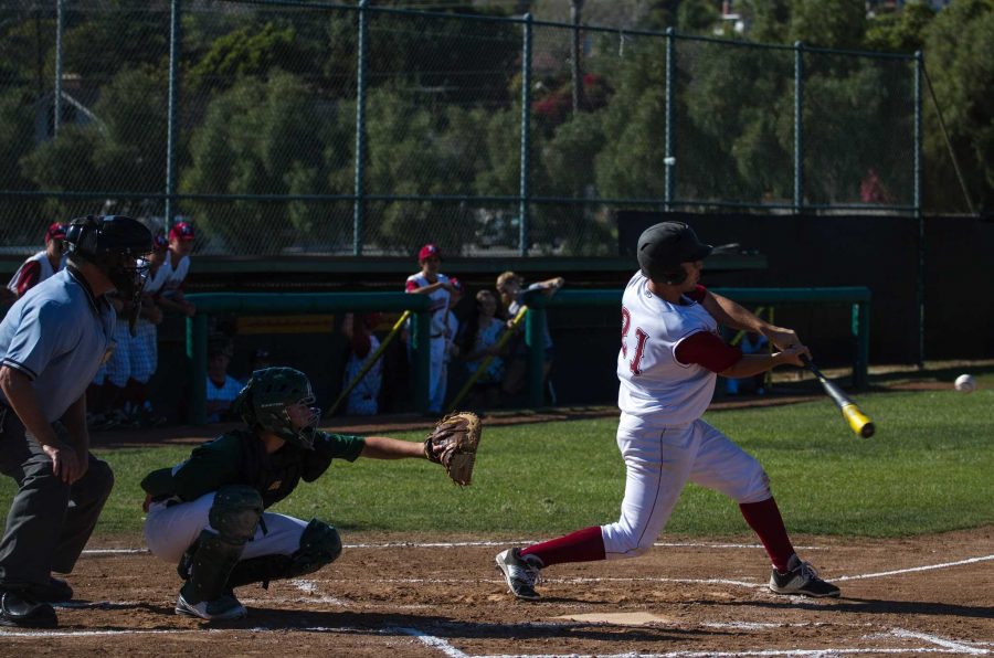 Foothill baseball mercies Ojai Valley School at second home game, 17-5