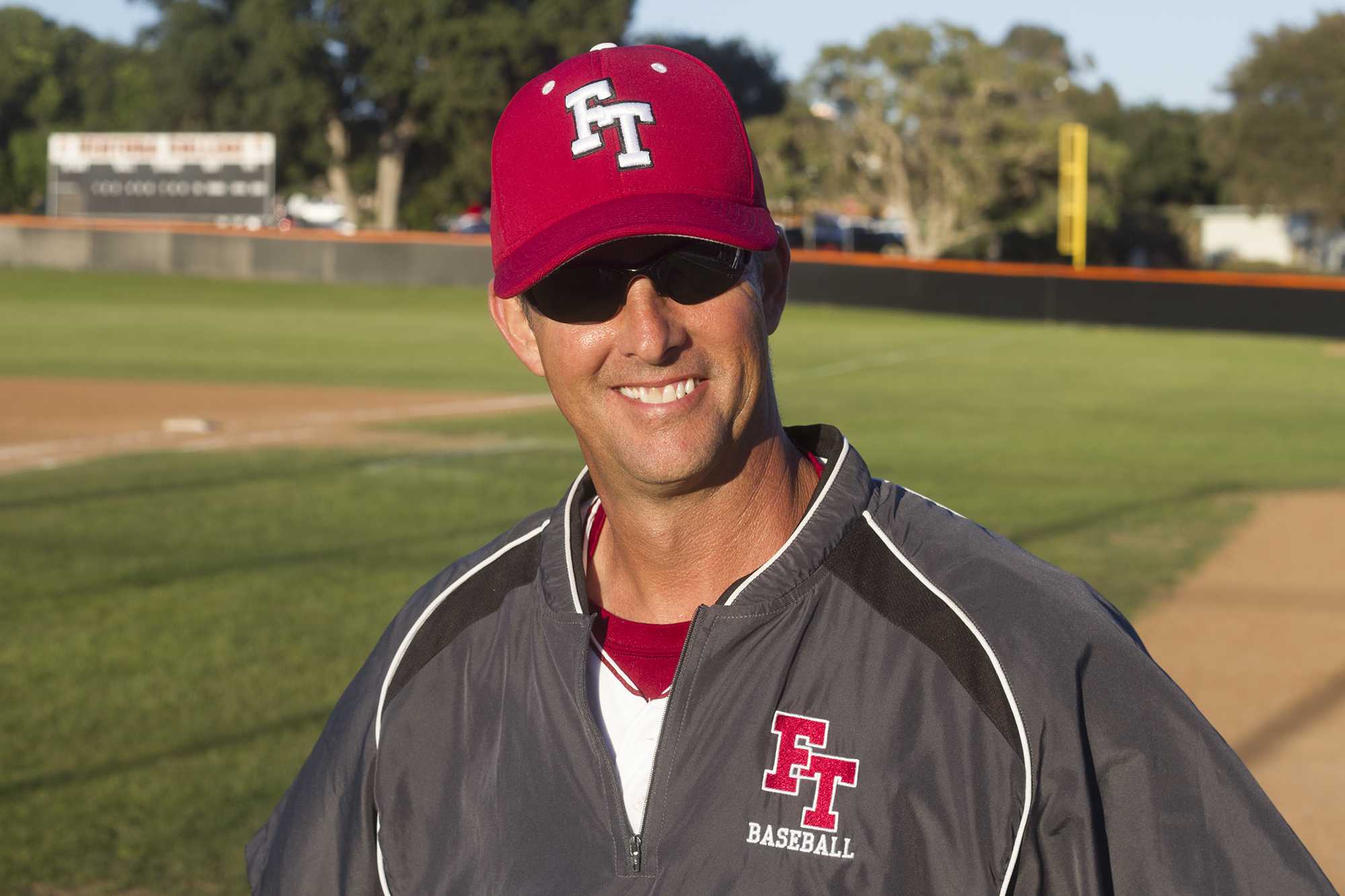 Baseball coach Clint Ellison is eCredit: Austin Hunt/The Foothill Dragon Press