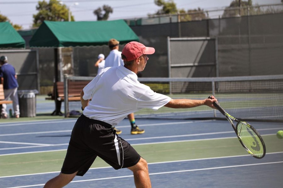 Boys tennis gets the jump on Santa Clara (12 photos)