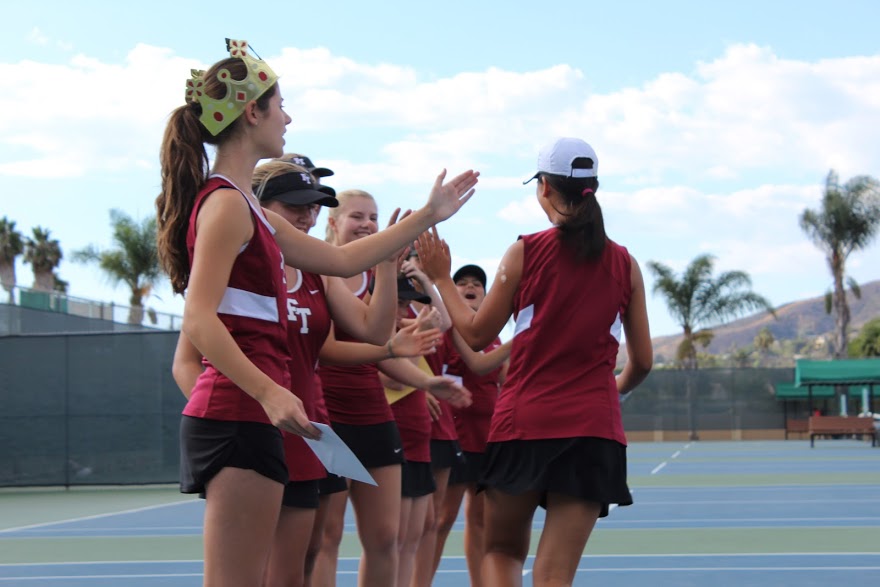 Girls Tennis Wins Final Match Heads To Playoffs The Foothill Dragon Press