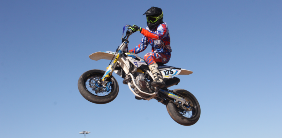 Adrenaline takes over for Supermoto competitor Austin Pecoraro