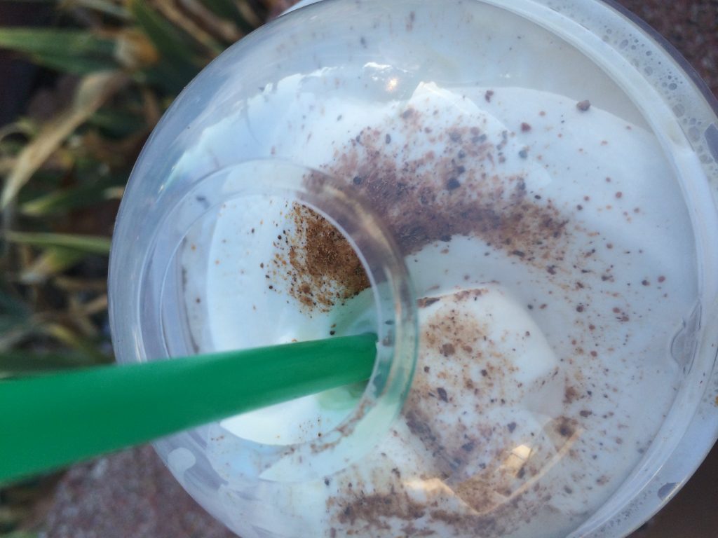 The gingerbread frappuccino is one popular holiday treat. Credit: Hanna Malco/The Foothill Dragon Press 