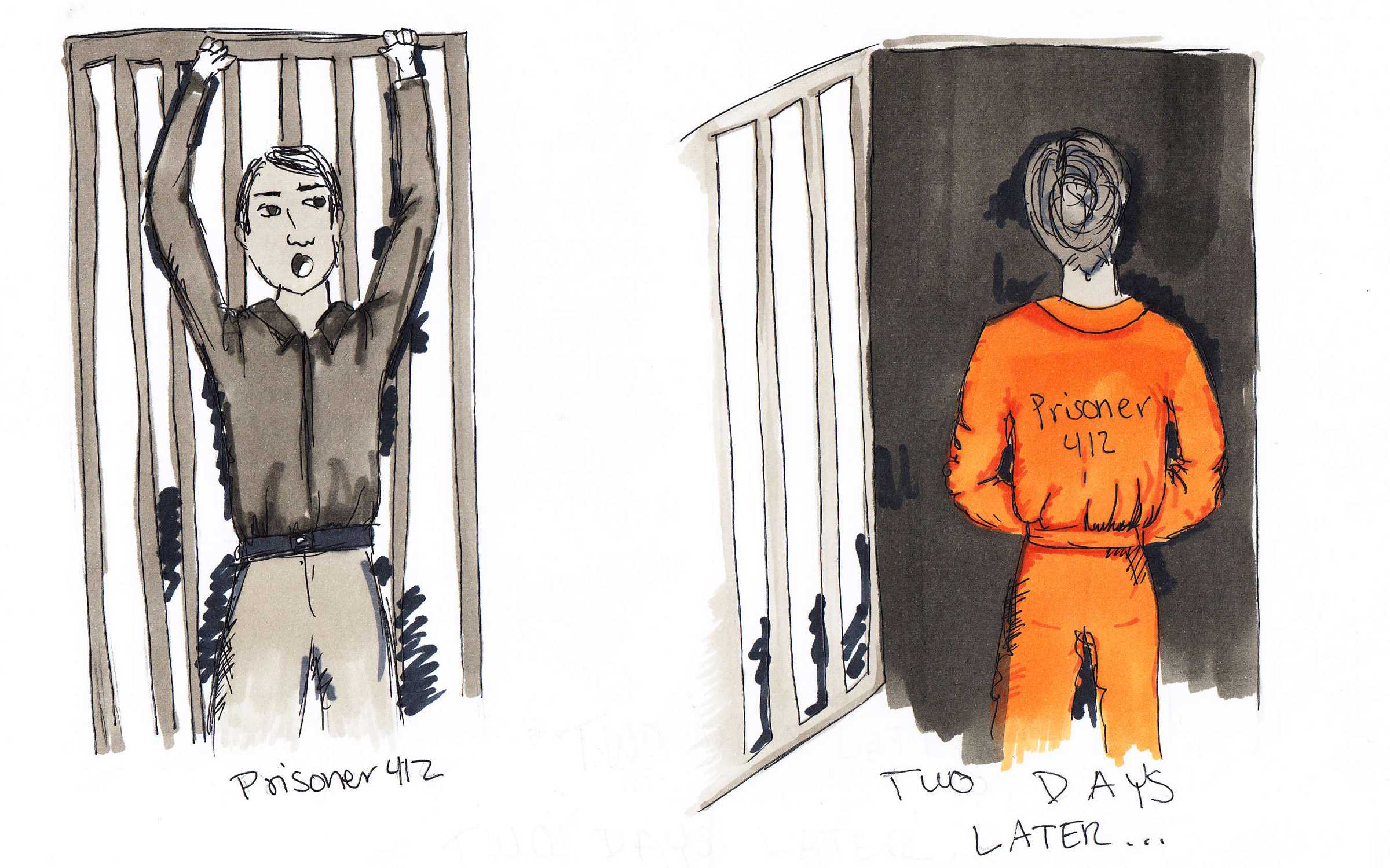 In the prison system, many who leave will wind up there again a few days later. Credit: Jessie Snyder/The Foothill Dragon Press