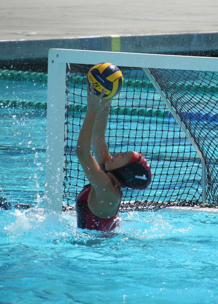 Sophomore Taylor Wreesman prevents Hillcrest from scoring during the game, which ended in the Dragons' loss. Credit: Grace Carey/The Foothill Dragon Press