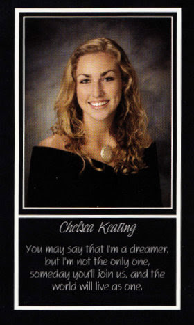 Alumna Chelsea Keating's senior portrait.