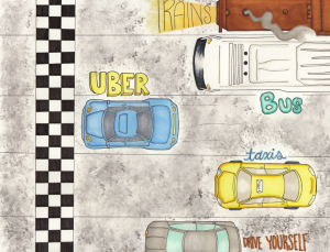 An Uber-Problem in public transit
