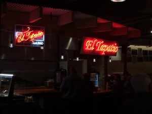 The front counter of Taqueria El Tapatio. Credit: Sophia Parker / The Foothill Dragon Press