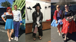 Foothill faculty dresses up for Halloween. Credit: Emma Yakel / The Foothill Dragon Press 


