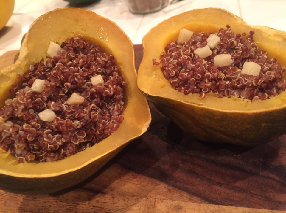 Fun and delicious quinoa bowls. Credit: Sophia Parker / The Foothill Dragon Press