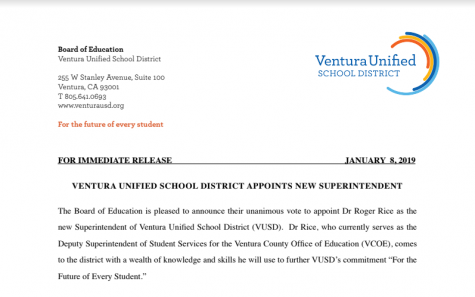 BREAKING NEWS: Ventura Unified School District announces Dr. Roger Rice as new Superintendent