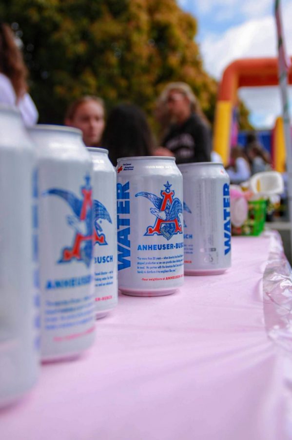 Students were treated with free water and other goodies due to their making Renaissance.