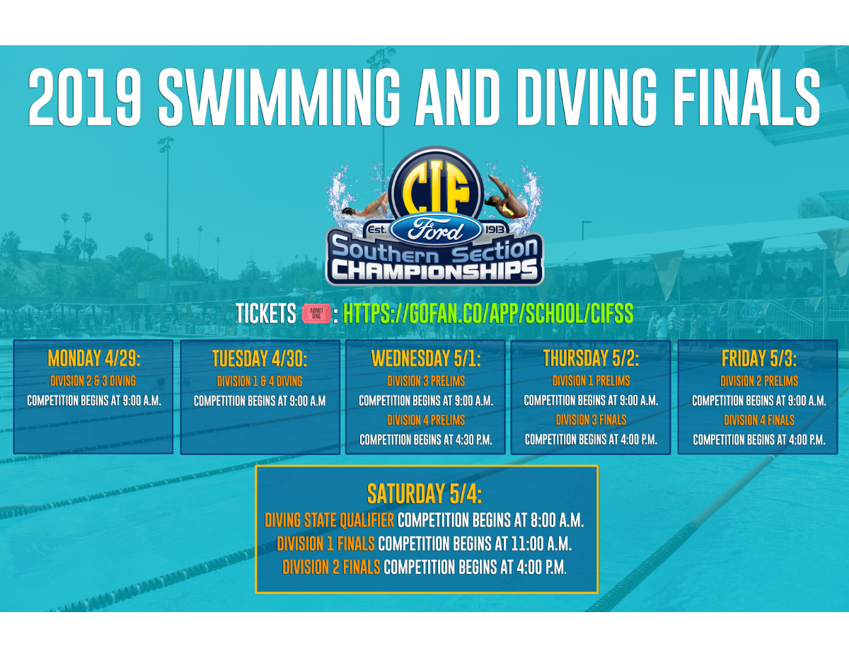 Swim & Dive finish season strong, earn titles during CIF week The