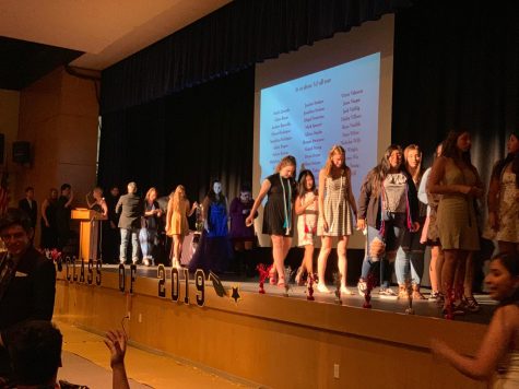 Stars, glitter, balloons all around, seniors were the stars of the show at Senior Awards Night