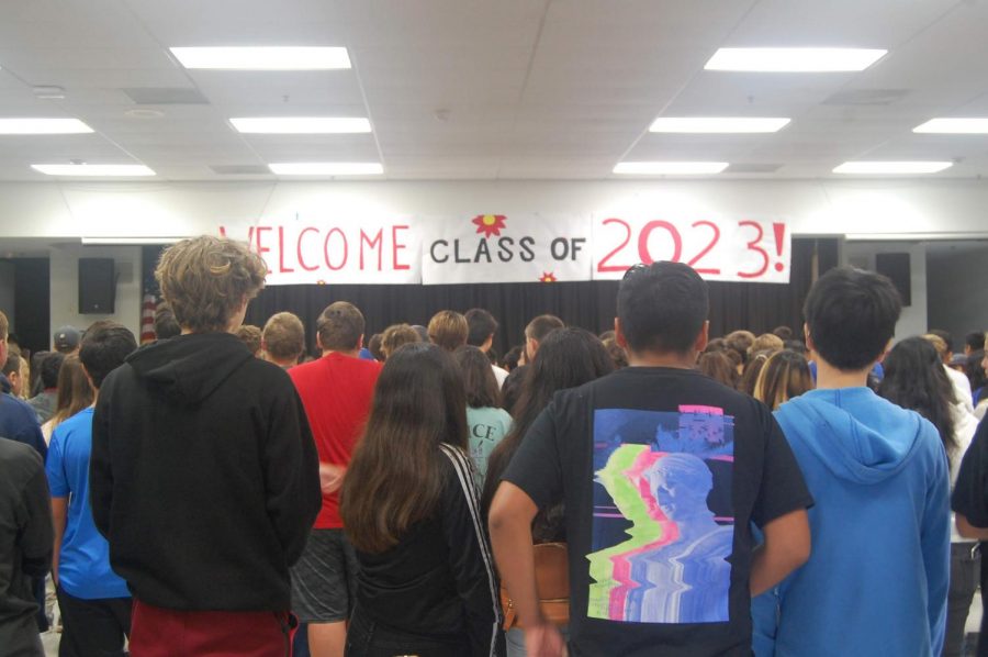 Incoming+freshmen+being+prepared+to+explore+Foothill+for+the+first+time