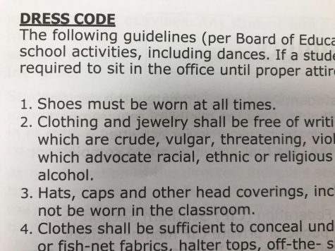 The Foothill dress code can always either be found online or in the student agenda