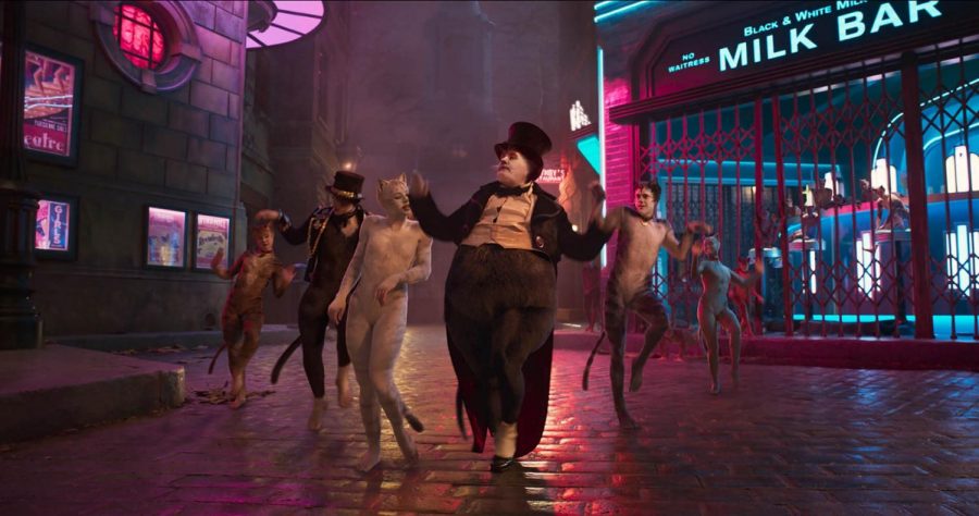Dance scene featuring the main characters of Cats / Credit: Universal Pictures