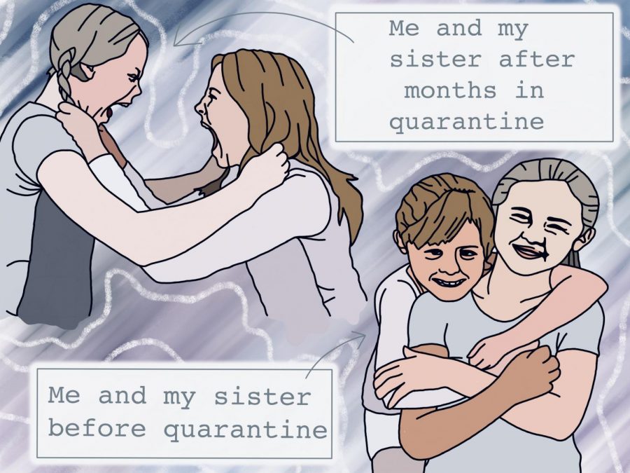 Our time in quarantine has definitely tested our relationships with our siblings, and while some relationships may have grown stronger, others not so much.