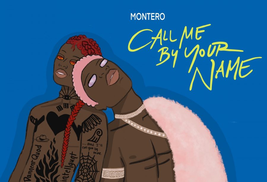 Lil Nas X blends biblical imagery and classical references in the Montero (CALL ME BY YOUR NAME) music video. The title was inspired by Luca Guadagino's Call Me By Your Name.