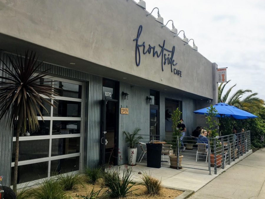 Recently opened Frontside Cafe provides excellent service and a variety of delicious food and drinks.