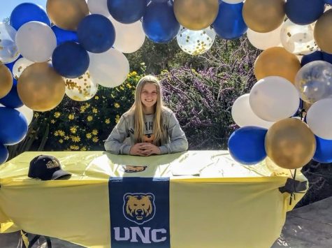 Riley Schneider 22 signs to be a part of the Division 1 Girls Soccer team at the University of Northern Colorado. 