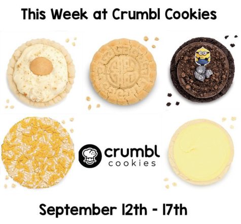 The Crumbl Cookies menu for the week of Sept. 12, 2022 - Sept. 17, 2022 that we reviewed.