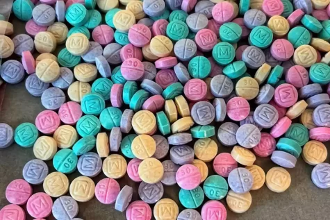 A variety of rainbow fentanyl pills resemble candy, making its looks deceiving to adolescents and children.
