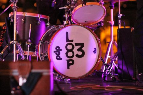 “Loop 83”, a local indie rock band, performs their first outdoor public concert on Oct. 15, 2022 at the downtown Ventura stage in front of City Hall. During a span of an hour and a half, they played a variety of original songs that attracted many onlookers.