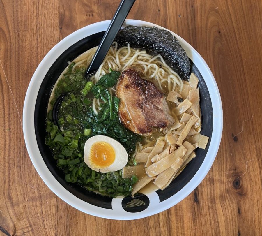 The Shoyu Ramen: This ramen bowl combines deliciously unique flavors to satisfy your palate and bring together the perfect savory treat for any afternoon spent at The Collection.