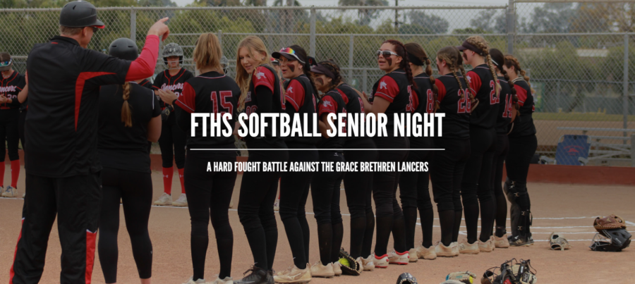 Click here to view a photo essay of the Foothill Tech girls softball teams’ Senior Night.