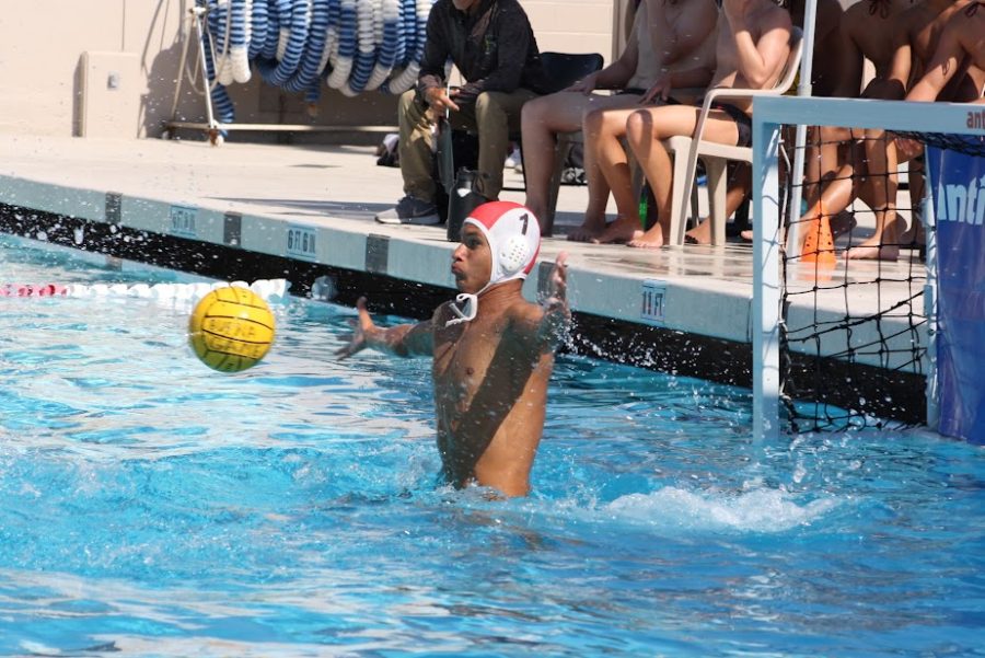 Ethan Ortiz ’24 was put at a disadvantage when Buena’s offense was able to strategically maneuver around Foothill’s defense and take a shot on goal. 