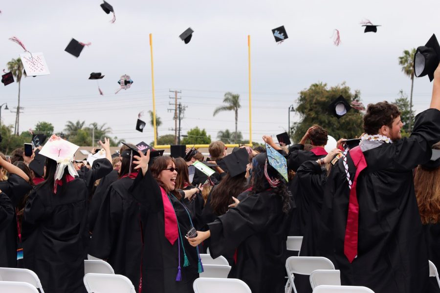 On+the+eventful+afternoon+of+June+14%2C+2023%2C+the+Foothill+Technology+High+School+%28Foothill+Tech%29+seniors+and+their+family+and+friends+gathered+together+at+Ventura+College+to+celebrate+the+class+of+2023%E2%80%99s+graduation.+With+joy+on+their+faces%2C+some+seniors+threw+their+caps+in+the+air+while+others+embraced+each+other%2C+excited+to+move+on+from+high+school+to+the+next+journey+waiting+for+them%2C+whether+that+be+college%2C+trade+school+or+simply+taking+a+gap+year.