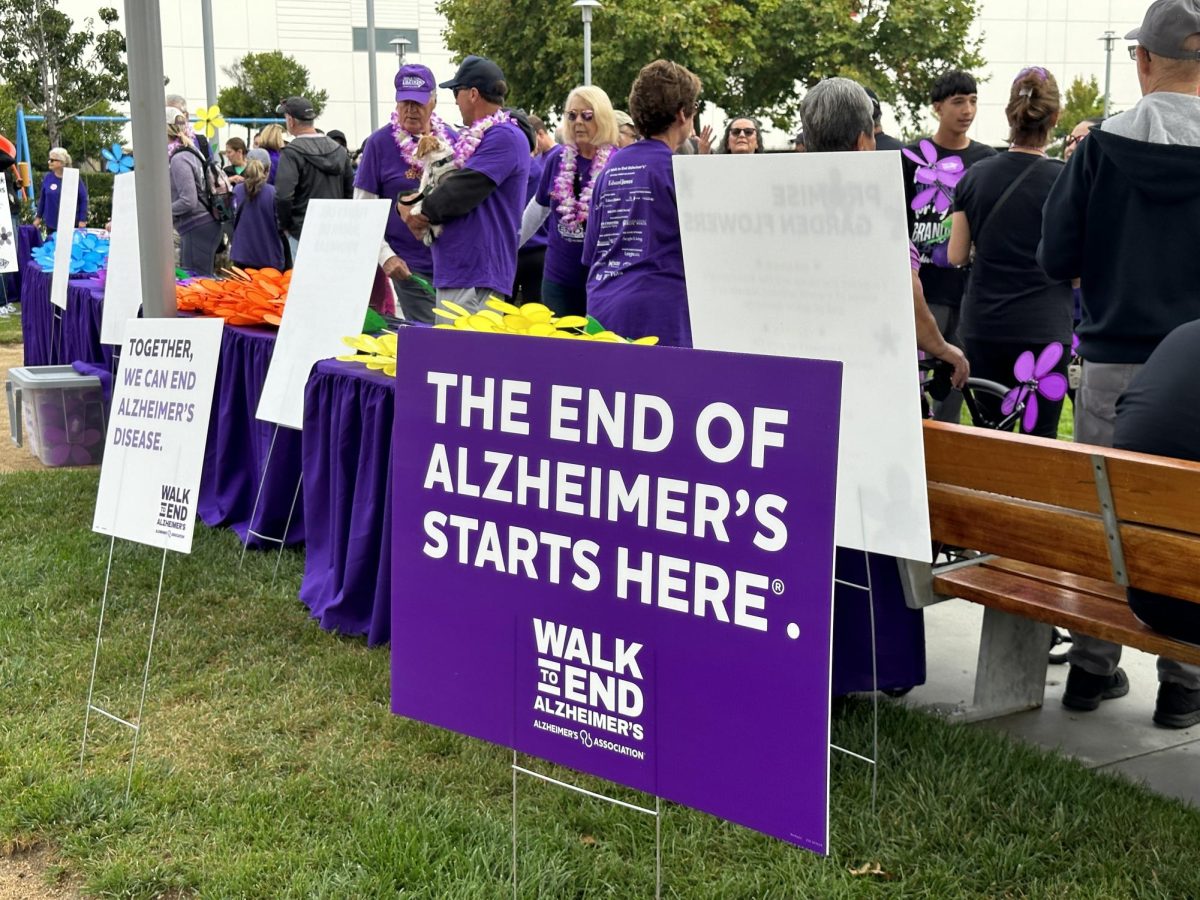 In the morning of Sept. 23, 2023, members of the Ventura  County Community gathered together at the Collection in Oxnard, Calif. to celebrate and support those with Alzheimers and other dementia. Hosted by the Alzheimers Association, the Walk to End Alzheimers event was a huge success raising over $107,000 towards ending Alzheimers, along with connecting the community.