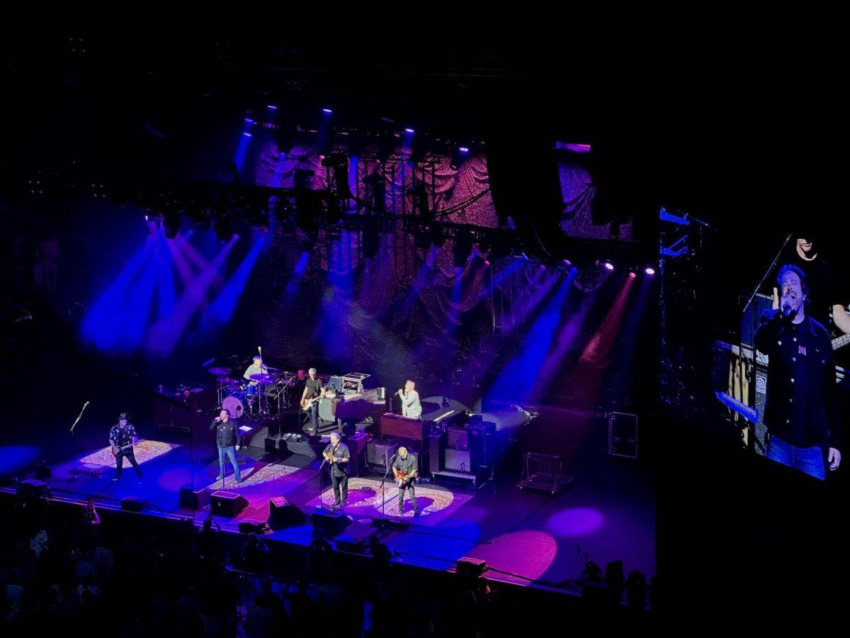 On the evening of Sept. 6, 2023, Counting Crows performed the 46th show in their Banshee Season Tour at the Youtube Theater. The audience was full of people both young and old — the original fans and newer ones — with the shared love of the iconic 90s band. Voices sang along as the band put together the perfect set list with some of their well-known songs and a few hidden gems, along with mixing in covers of other artists such as Taylor Swift.