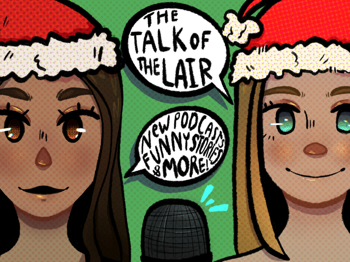 Videographers Fiona Aulenta and Sofia Patino return in the third edition of The Talk of the Lair. In this edition, fellow podcast hosts Alex Ramirez 26, Connor Banks 26 and Luke Sassens 26 join Patino and Aulente in discussing all things podcasts, sharing stories, debate, and more!