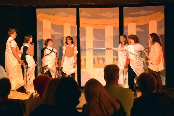 The Drama program brings new knowledge to Foothill Tech through Greek mythology