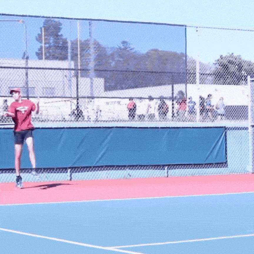 In the afternoon of April 15, the Foothill Technology High School (Foothill Tech) boys tennis team faced off against their rivals, St. Bonaventure (Bonnie). As the last home game of the season, the Dragons rallied together to celebrate their seniors which was perfectly accompanied by their 12.5-5.5 win.