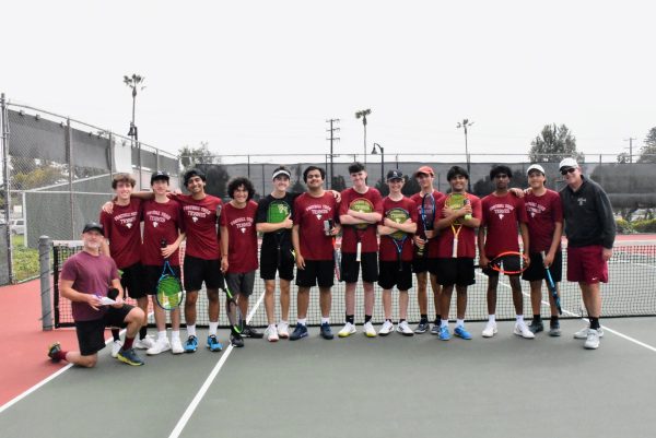 Boys’ tennis defeats Downey to move on to round three of CIF