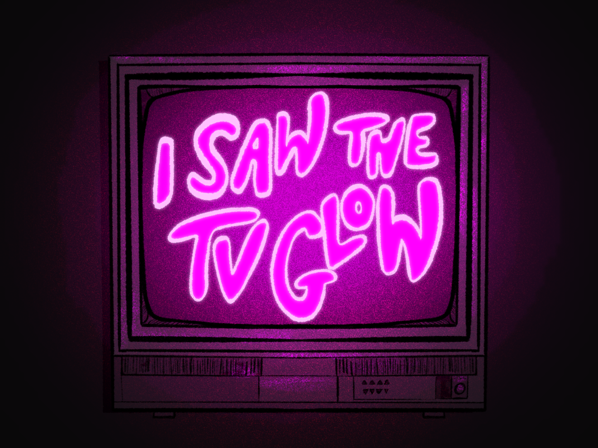 I Saw the TV Glow is a psychological horror drama film released by A24 on May 3, 2024. It was written and directed by Jane Shoebrun and stars Justice Smith and Brigette Lundy-Paine. The film follows two young teens dealing with a variety of mental health difficulties, and their downward spiral following the cancellation of their favorite TV show. The film deals with a variety of themes, most notably mental health, identity and sexuality. 